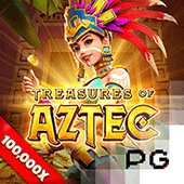 Treasures of Aztec slot game icon at Color Game Online